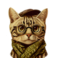 Bengale chat . ai généré png