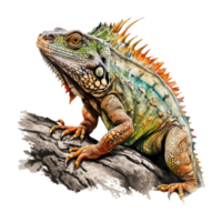 iguane . ai généré png