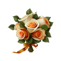 des roses aquarelle . ai généré png