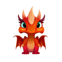 Dragon . AI Generated png