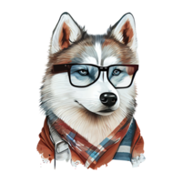 siberian husky dog . png