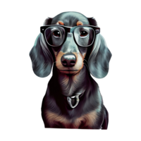 dachshund cachorro . ai gerado png