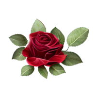 Rose acquerello . ai generato . ai generato png