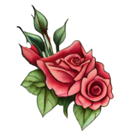 Roses watercolor . . png