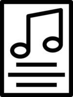 ilustración vectorial de música en un fondo. símbolos de calidad premium. iconos vectoriales para concepto y diseño gráfico. vector