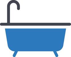 bath tub vector illustration on a background.Premium quality symbols.vector icons for concept and graphic design.