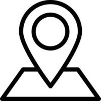 ilustración de vector de mapa en un fondo. símbolos de calidad premium. iconos vectoriales para concepto y diseño gráfico.