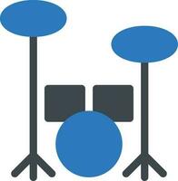 drum vector illustration on a background.Premium quality symbols.vector icons for concept and graphic design.