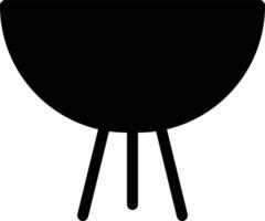 ilustración de vector de parrilla en un fondo. símbolos de calidad premium. iconos vectoriales para concepto y diseño gráfico.