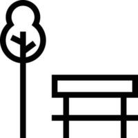 bench vector illustration on a background.Premium quality symbols.vector icons for concept and graphic design.