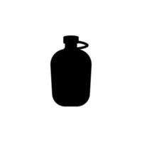 Bottle vector icon illustration