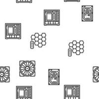 game pc gamer computer online vector seamless pattern