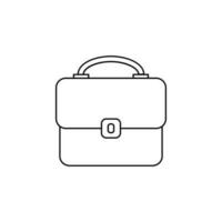 business bag vector icon illustration