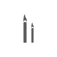 burning candles vector icon illustration