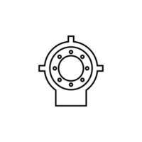 aim vector icon illustration