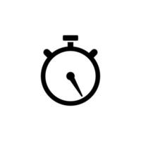 stopwatch vector icon illustration