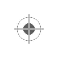 aim vector icon illustration