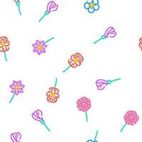 flower spring floral blossom vector seamless pattern