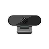 technology web camera cartoon vector illustration