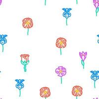 flower spring floral blossom vector seamless pattern