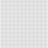 abstract seamless repeat black dot pattern with white transparent bg. vector