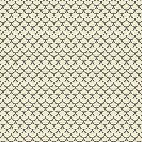 abstract seamless black fish scale pattern vector. vector