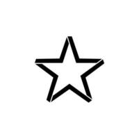 logo estrella vector icono ilustración