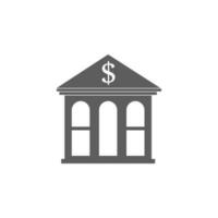 bank vector icon illustration