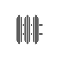 radiator vector icon illustration