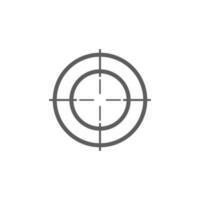 aim vector icon illustration