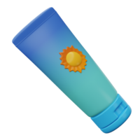 sun screen 3d illustration png