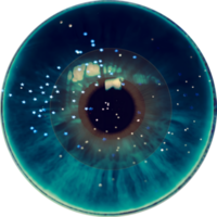 Human, animal, fantasy eye, pupil, iris. Icon, illustration. png