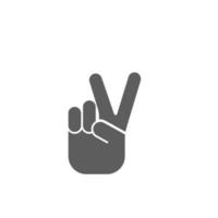 hand gesture vector icon illustration