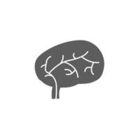 brain vector icon illustration