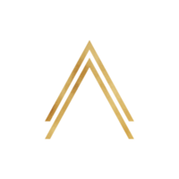 Gold Arrow Up png