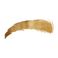 Gold Hairy Brow png
