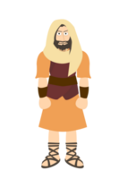 dibujos animados Biblia personaje - Simón el fanático png