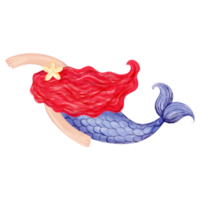 Fata sirena png clipart