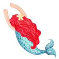 Fata sirena png clipart