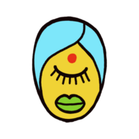funny avatar of a character with one eye png