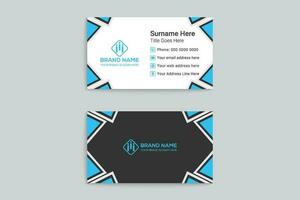 Professional business card mockup vector