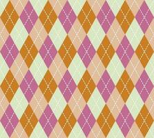 Argyle Pattern vector ,Fabric texture background
