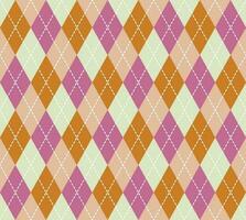 Argyle Pattern vector ,Fabric texture background