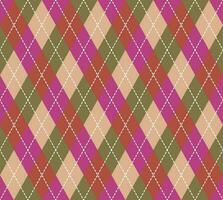 Argyle Pattern vector ,Fabric texture background
