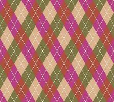 Argyle Pattern vector ,Fabric texture background