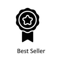 Best Seller Vector   Solid Icons. Simple stock illustration stock