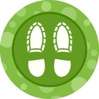 Footprint Vector Icon