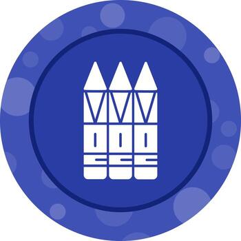 icono de vector de crayones