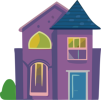 Hand Drawn Houses, Unique and Creative png