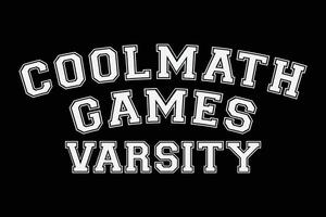 Cool math Games Varsity T-Shirt Design vector